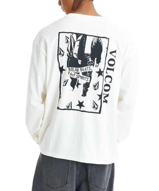 VOLCOM メンズ BACK GRAPHIC LS TEE ロンT 【2026年春夏モデル】 OWT / XL