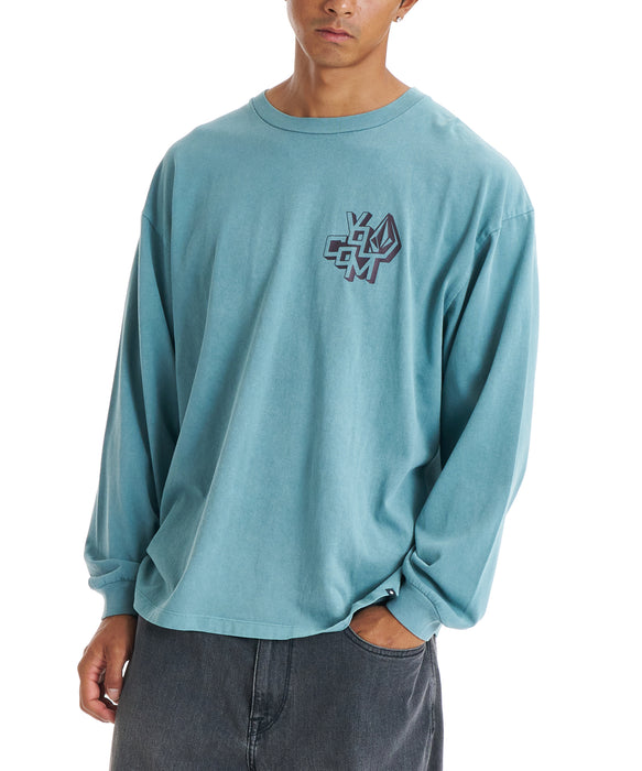 VOLCOM メンズ BACK GRAPHIC LS TEE ロンT 【2026年春夏モデル】