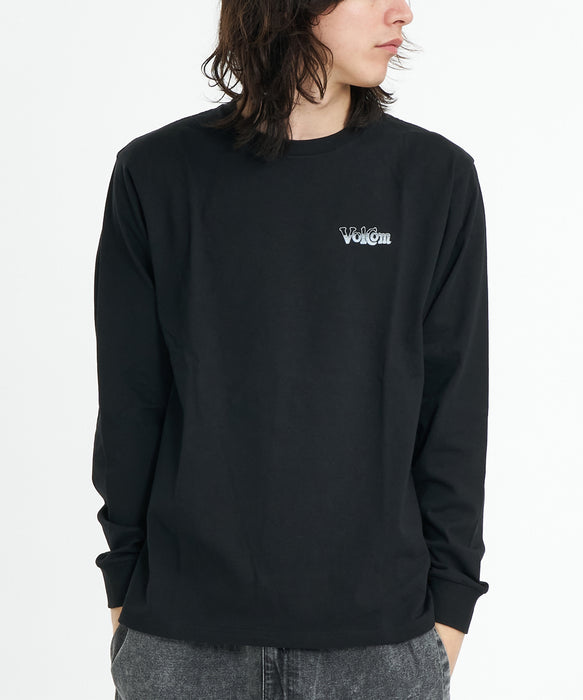 VOLCOM メンズ V x KS 2025 LS TEE 1 ロンT 【2026年春夏モデル】 BLK / XXL