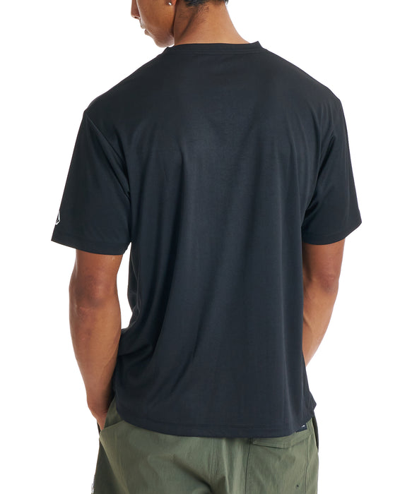 VOLCOM メンズ PISTOL STONE  SURF S サーフTシャツ 【2026年春夏モデル】 BLK / XL
