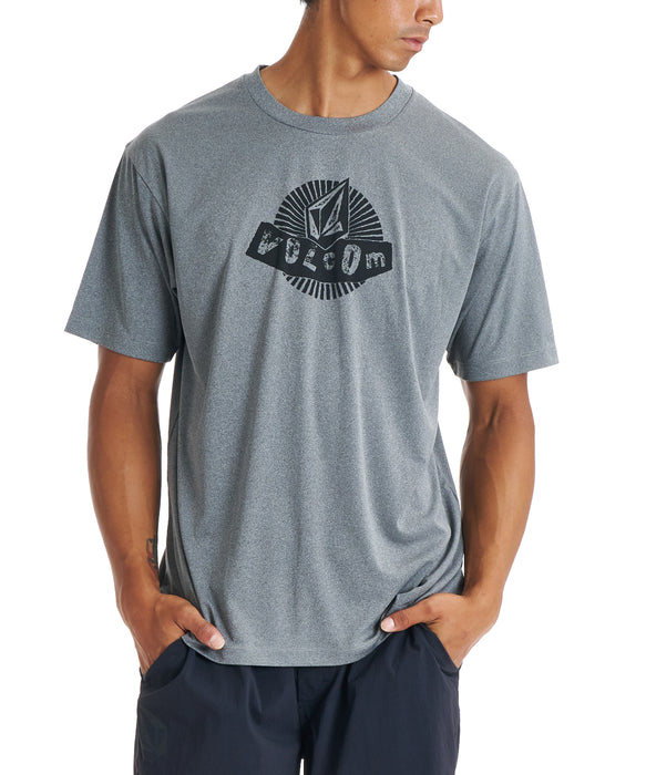 VOLCOM メンズ PISTOL STONE  SURF S サーフTシャツ 【2026年春夏モデル】 GRH / XL