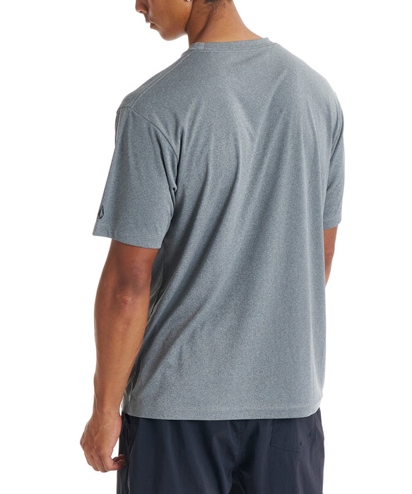 VOLCOM メンズ PISTOL STONE  SURF S サーフTシャツ 【2026年春夏モデル】 GRH / XL