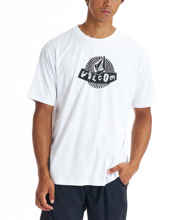 VOLCOM メンズ PISTOL STONE  SURF S サーフTシャツ 【2026年春夏モデル】 WHT / XL
