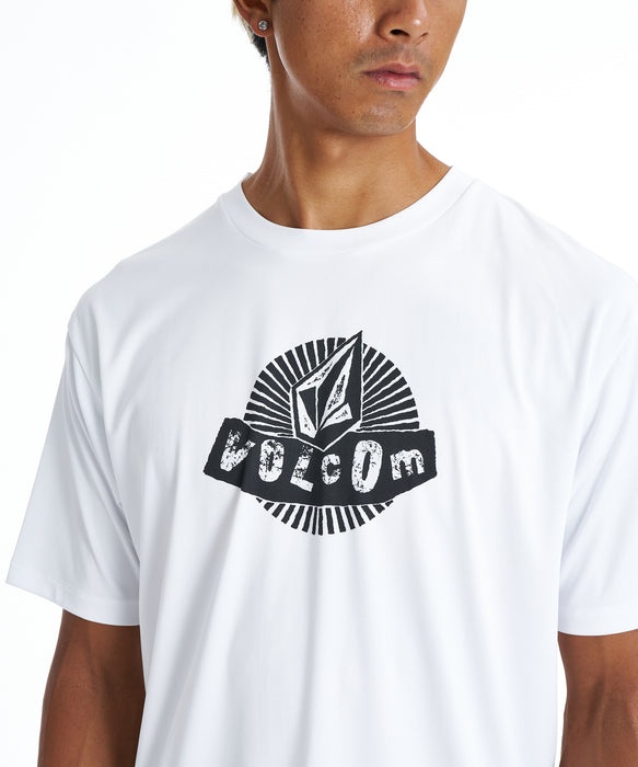 VOLCOM メンズ PISTOL STONE  SURF S サーフTシャツ 【2026年春夏モデル】 WHT / XL