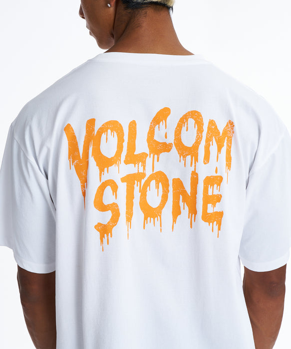 VOLCOM メンズ BURNING SURF SS TEE サーフTシャツ 【2026年春夏モデル】 WHT / XL