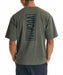 VOLCOM メンズ VERTICAL LOGO GRAPHI サーフTシャツ 【2026年春夏モデル】 OLV / XL