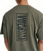VOLCOM メンズ VERTICAL LOGO GRAPHI サーフTシャツ 【2026年春夏モデル】 OLV / XL