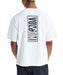 VOLCOM メンズ VERTICAL LOGO GRAPHI サーフTシャツ 【2026年春夏モデル】 WHT / XL