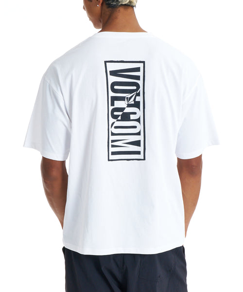 VOLCOM メンズ VERTICAL LOGO GRAPHIC サーフTシャツ 【2026年春夏モデル】
