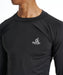 VOLCOM メンズ PISTOL STONE  LS RAS 長袖ラッシュガード 【2026年春夏モデル】 BLK / XL
