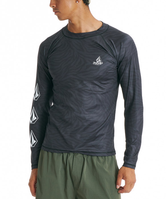 VOLCOM メンズ PISTOL STONE  LS RAS 長袖ラッシュガード 【2026年春夏モデル】 MUL / XL