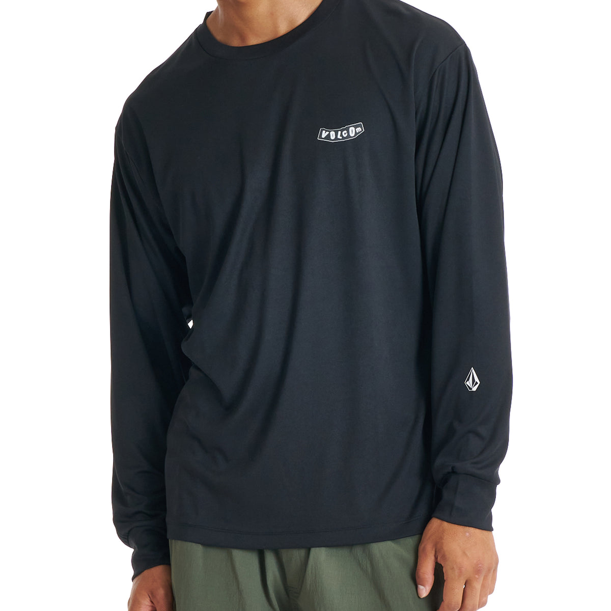 UPF50+&DRY機能】VOLCOM メンズ PISTOL LS SURF TEE 長袖サーフTシャツ