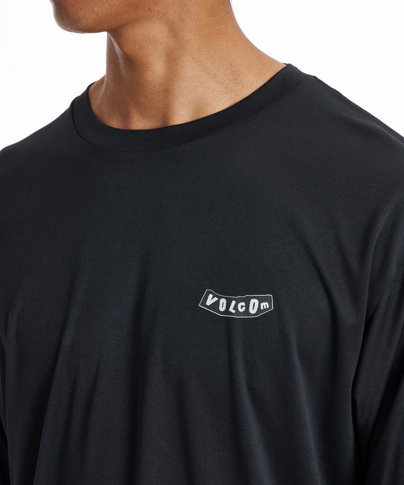 VOLCOM メンズ PISTOL LS SURF TEE 長袖サーフTシャツ 【2026年春夏モデル】 BLK / XL