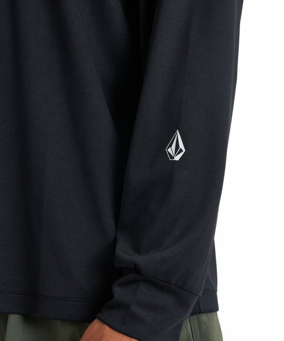 VOLCOM メンズ PISTOL LS SURF TEE 長袖サーフTシャツ 【2026年春夏モデル】 BLK / XL