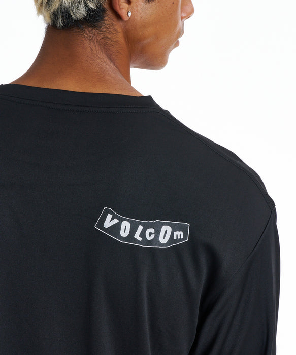 VOLCOM メンズ PISTOL LS SURF TEE 長袖サーフTシャツ 【2026年春夏モデル】 BLK / XL