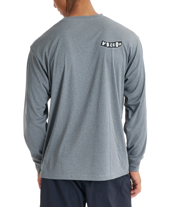 VOLCOM メンズ PISTOL LS SURF TEE 長袖サーフTシャツ 【2026年春夏モデル】 GRH / XL