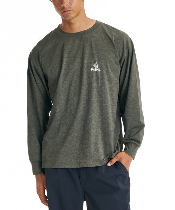VOLCOM メンズ GRAB THE STONE LS SU 長袖サーフTシャツ 【2026年春夏モデル】 OLV / XL