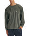 VOLCOM メンズ GRAB THE STONE LS SU 長袖サーフTシャツ 【2026年春夏モデル】 OLV / XL
