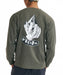 VOLCOM メンズ GRAB THE STONE LS SU 長袖サーフTシャツ 【2026年春夏モデル】 OLV / XL