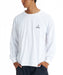 VOLCOM メンズ GRAB THE STONE LS SU 長袖サーフTシャツ 【2026年春夏モデル】 WHT / XL