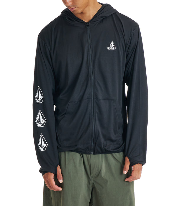 VOLCOM メンズ PISTOL STONE  RASH Z 長袖ラッシュガード 【2026年春夏モデル】 BLK / XL