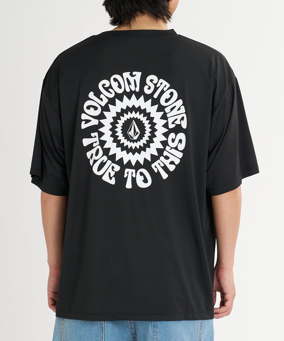 VOLCOM メンズ SUN BURST SS RASH TEE サーフTシャツ 【2026年夏モデル】