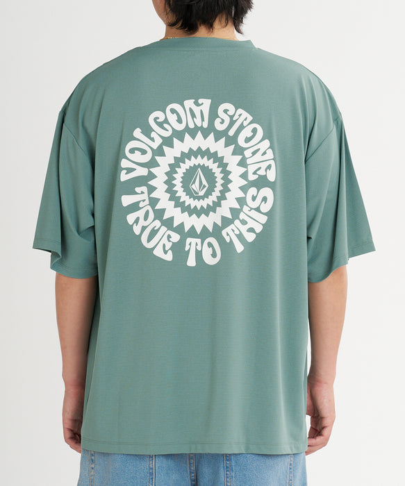 VOLCOM メンズ SUN BURST SS RASH TEE サーフTシャツ 【2026年夏モデル】