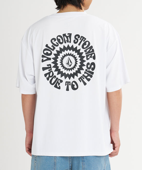 VOLCOM メンズ SUN BURST SS RASH TEE サーフTシャツ 【2026年夏モデル】