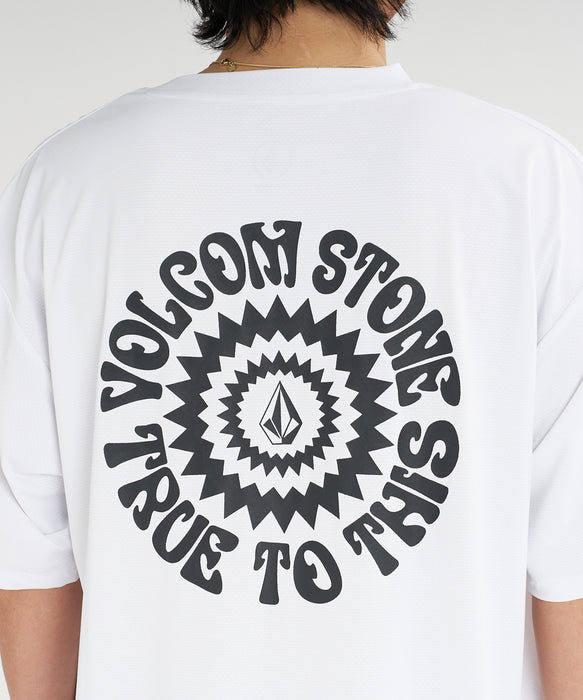 VOLCOM メンズ SUN BURST SS RASH TEE サーフTシャツ 【2026年夏モデル】