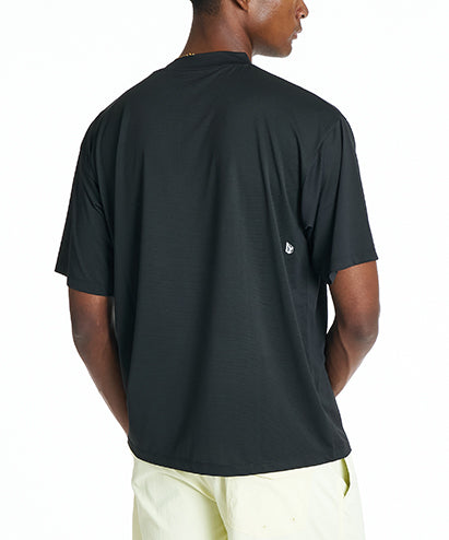 VOLCOM メンズ YOUNG PASSION SS RASH TEE サーフTシャツ 【2026年夏モデル】 BLK / XXL