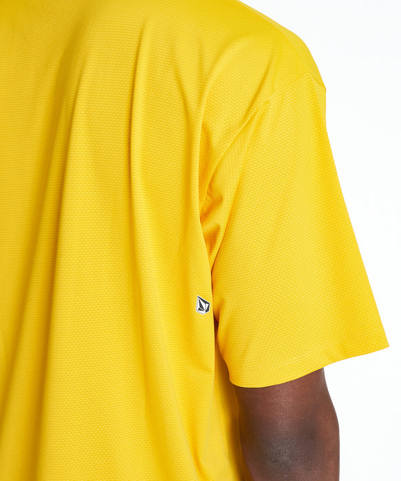 VOLCOM メンズ YOUNG PASSION SS RASH TEE サーフTシャツ 【2026年夏モデル】 YEL / L