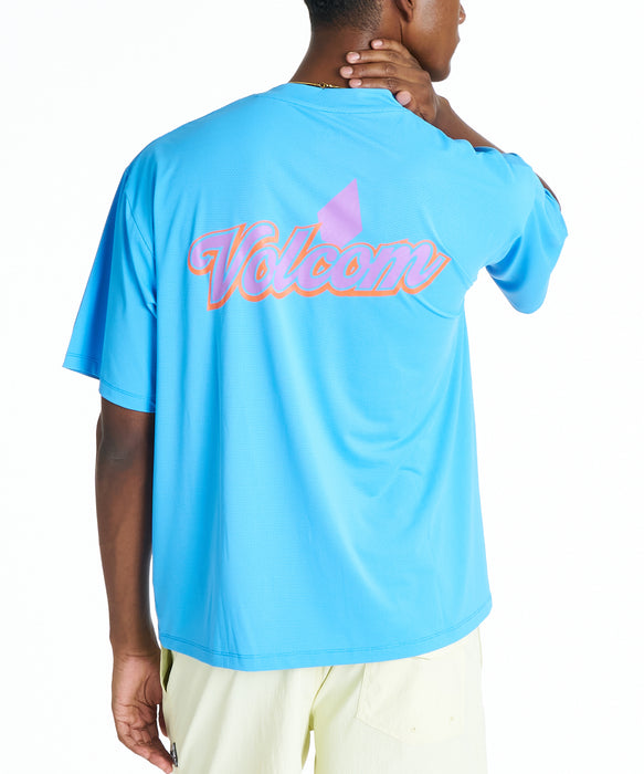 VOLCOM メンズ BEACH PARTY SS RASH TEE サーフTシャツ 【2026年夏モデル】