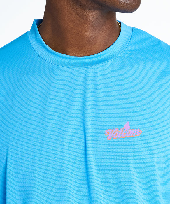 VOLCOM メンズ BEACH PARTY SS RASH TEE サーフTシャツ 【2026年夏モデル】