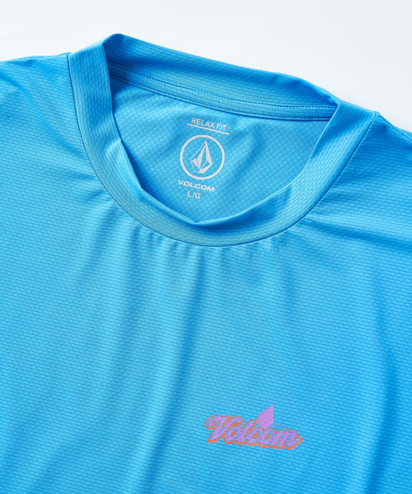 VOLCOM メンズ BEACH PARTY SS RASH TEE サーフTシャツ 【2026年夏モデル】