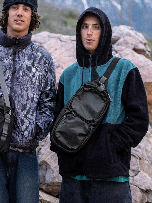Volcom Herren Venture Sling Pack – Leichte Umhängetasche Mit 3 Fächern, 6 Liter
