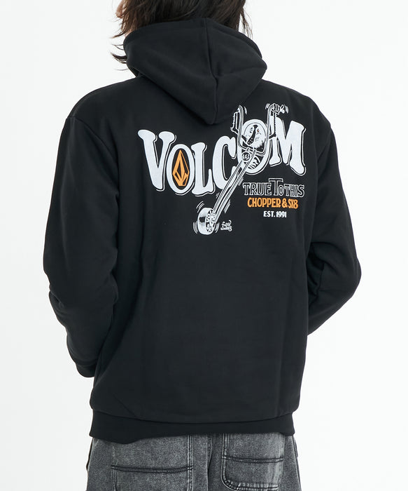 直営店限定】 VOLCOM メンズ FUSTY WORKS 2025 HOODY パーカー 【2026
