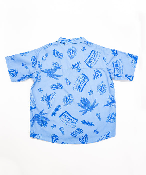 VOLCOM メンズ NOZAKA SS AOP SHIRT 半袖シャツ 【2026年春夏モデル】