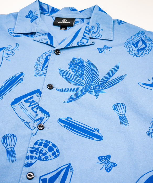 VOLCOM メンズ NOZAKA SS AOP SHIRT 半袖シャツ 【2026年春夏モデル】