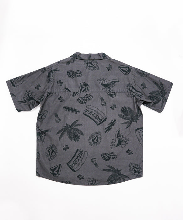 VOLCOM メンズ NOZAKA SS AOP SHIRT 半袖シャツ 【2026年春夏モデル】