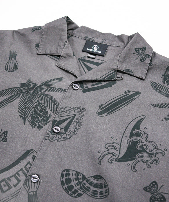 VOLCOM メンズ NOZAKA SS AOP SHIRT 半袖シャツ 【2026年春夏モデル】