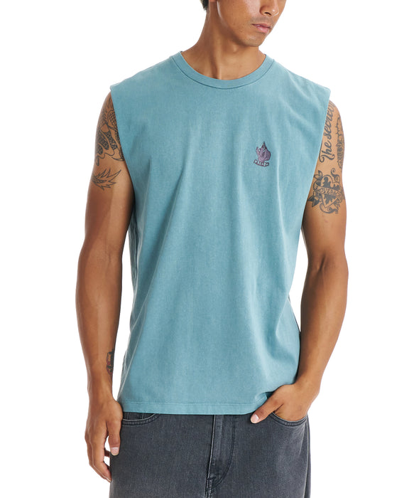 VOLCOM メンズ GRAB THE STONE TANK タンクトップ 【2026年春夏モデル】 TWD / XL