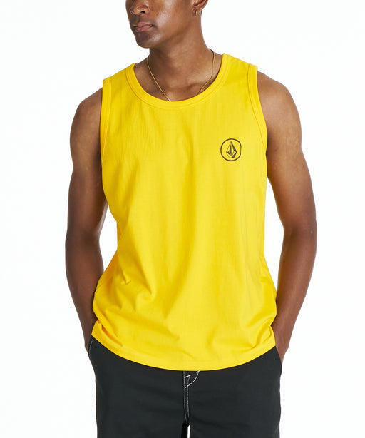VOLCOM メンズ CHEST STONE TANK タンクトップ 【2026年夏モデル】 YEL / XXL