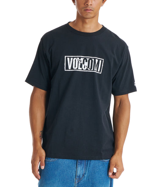 VOLCOM メンズ BIG LOGO SS TEE Tシャツ 【2026年春夏モデル】 BLK / XL