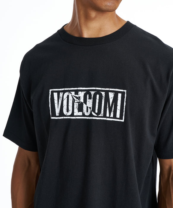 VOLCOM メンズ BIG LOGO SS TEE Tシャツ 【2026年春夏モデル】 BLK / XL