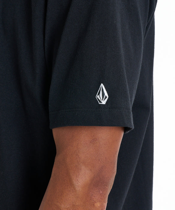 VOLCOM メンズ BIG LOGO SS TEE Tシャツ 【2026年春夏モデル】 BLK / XL
