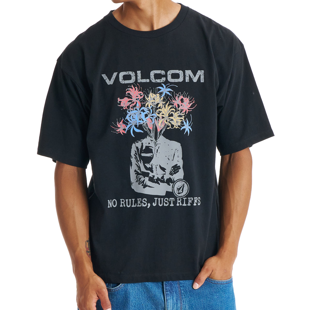 SALE】VOLCOM メンズ FLOWER MEN SS TEE Tシャツ 【2026年春夏モデル】