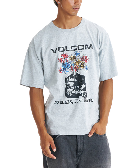 VOLCOM メンズ FLOWER MEN SS TEE Tシャツ 【2026年春夏モデル】 LGH / XL