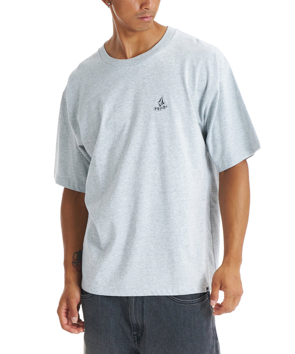 VOLCOM メンズ FUEL THE NOISE SS TE Tシャツ 【2026年春夏モデル】 LGH / XL