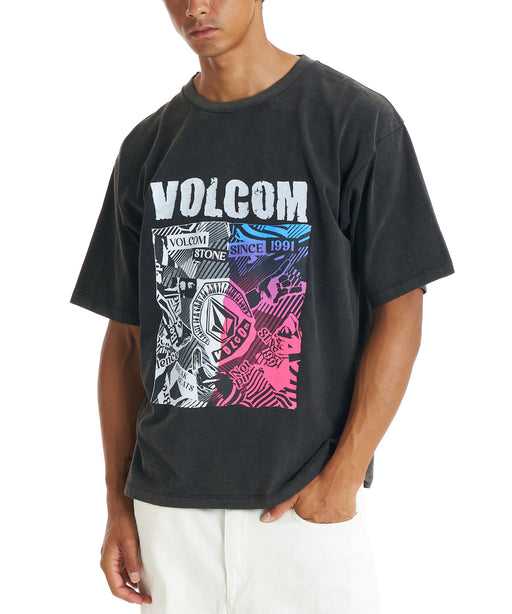 VOLCOM メンズ SINCE1991 GRAPHIC SS Tシャツ 【2026年春夏モデル】 BLK / XL