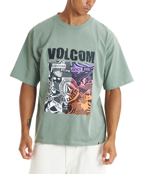 VOLCOM メンズ SINCE1991 GRAPHIC SS Tシャツ 【2026年春夏モデル】 BLV / XL